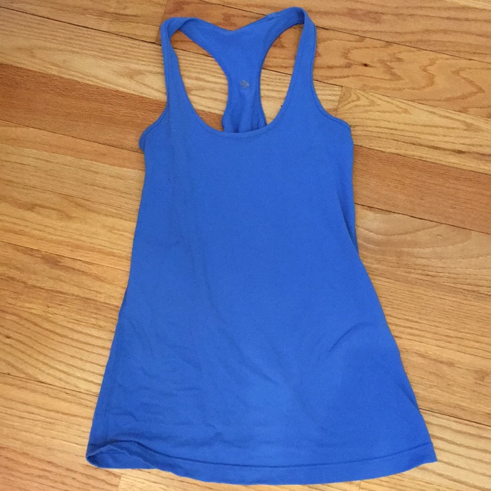 Lulu lemon blue tank top